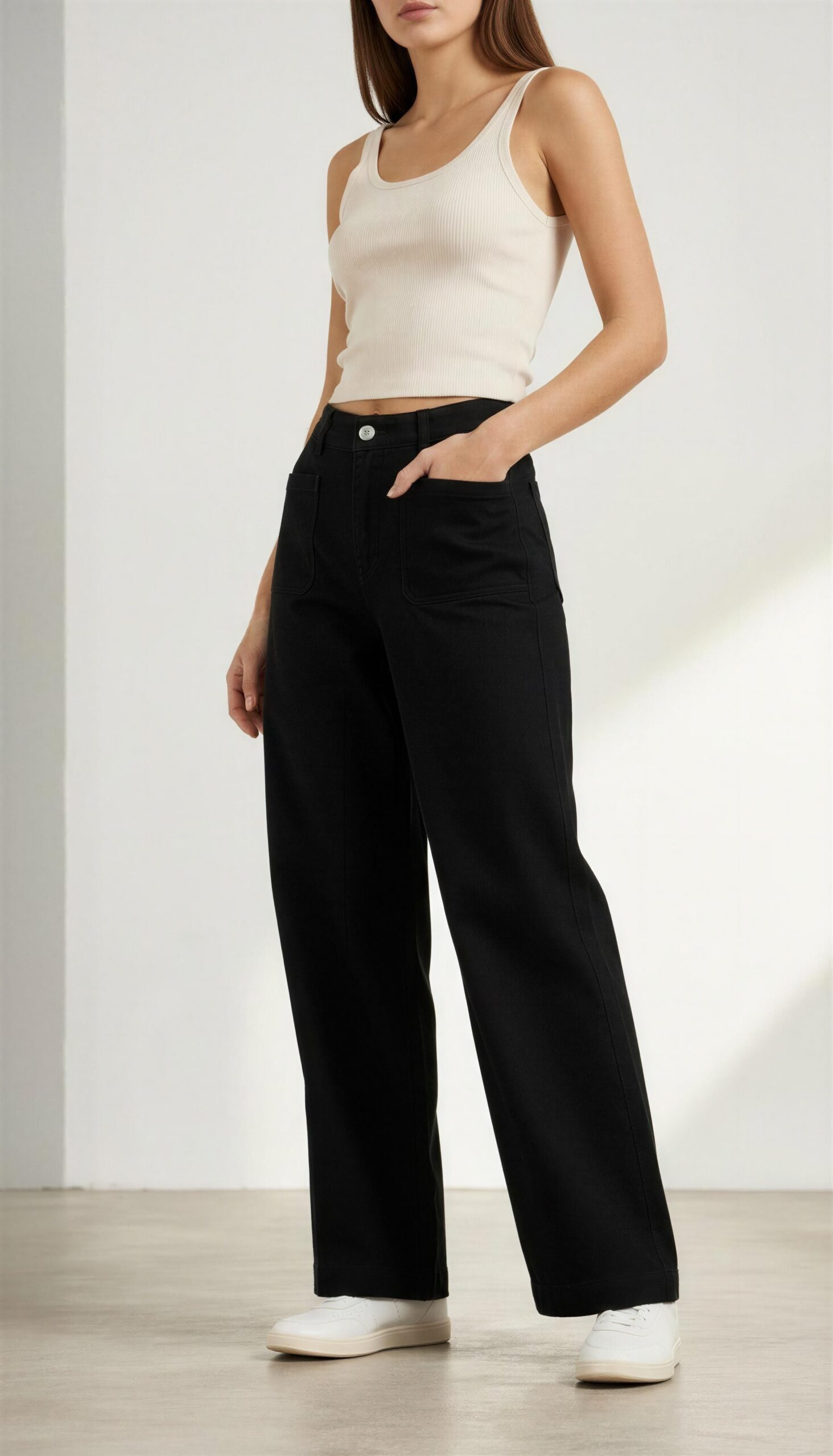 Pantalón Miette Wide Leg Negro