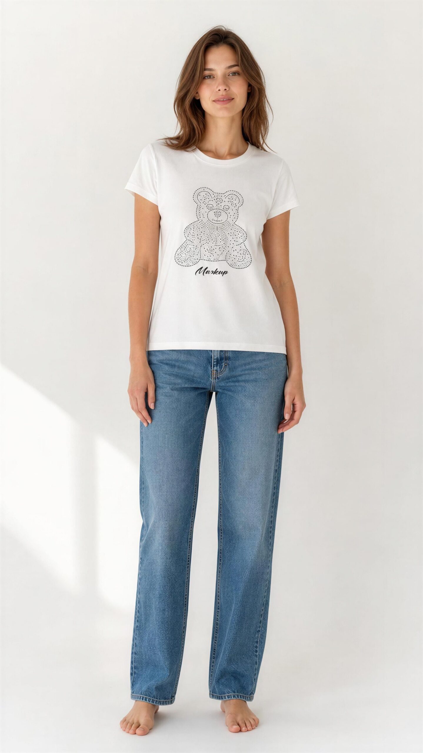 Camiseta MARKUP Teddy Blanca