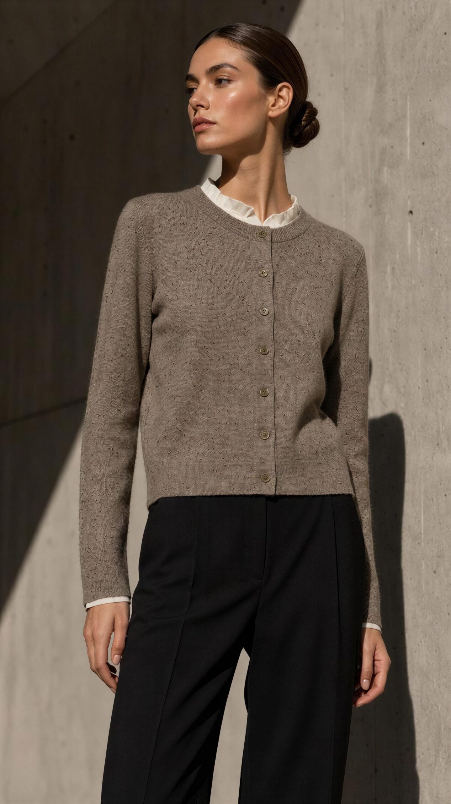 Chaqueta Van-Dos de Punto con Lana
