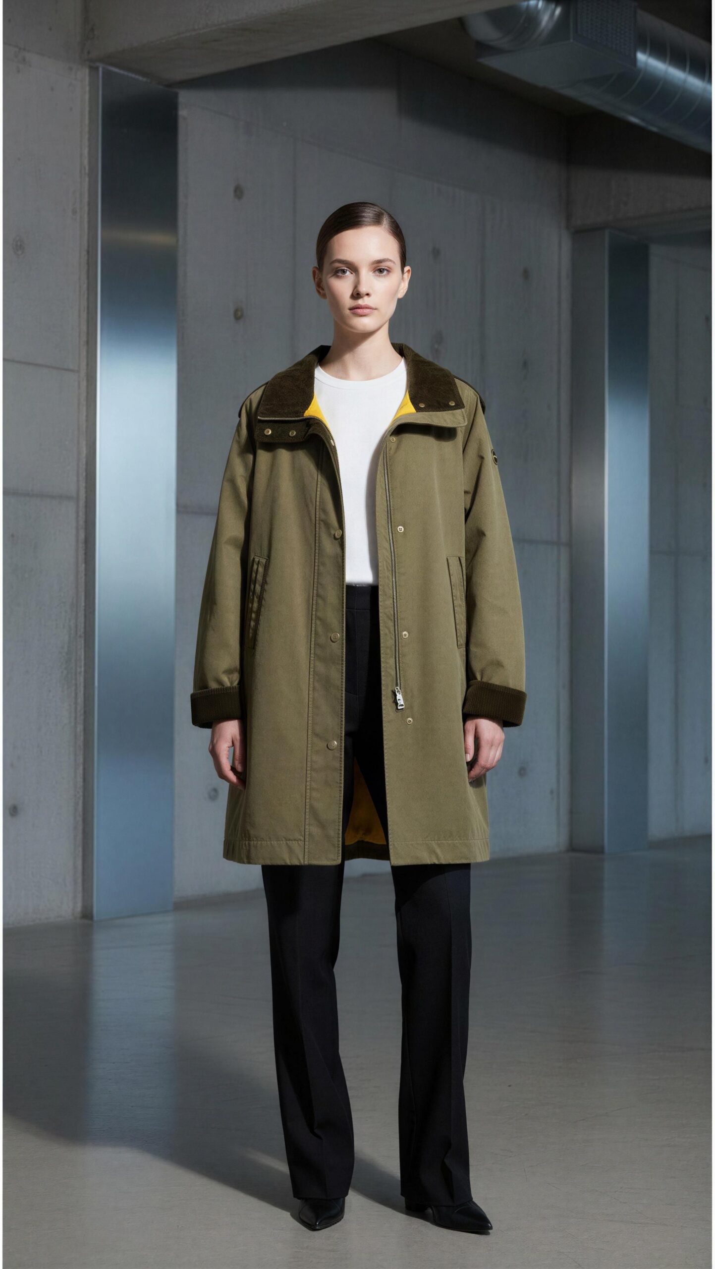 Cazadora Donjaz Estilo Barbour Encerada Verde Oliva
